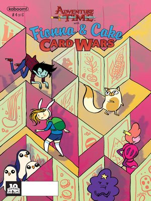 cover image of Adventure Time with Fionna and Cake: Card Wars (2015), Issue 4
